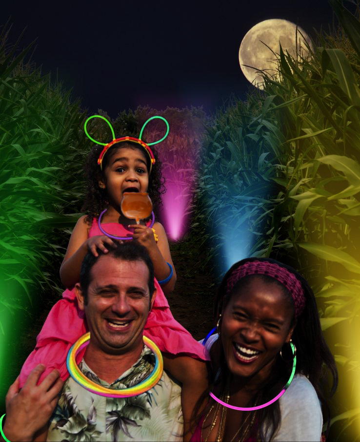 aMAZEing Family Glow Night - Nashville's only glow-in-the-dark corn maze event near Murfreesboro, TN