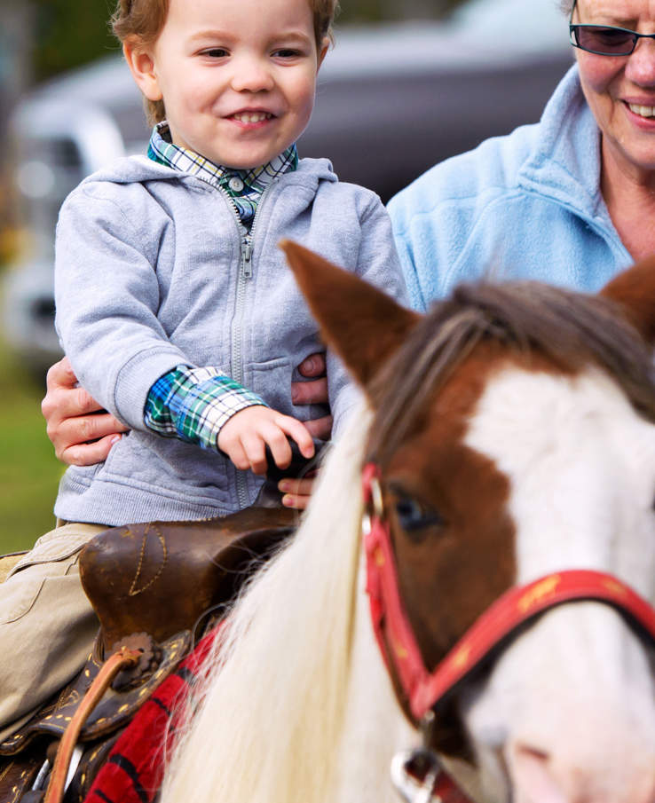 Kids birthday party venue and group celebrations at Lucky Ladd Farms located near Franklin and Murfreesboro TN