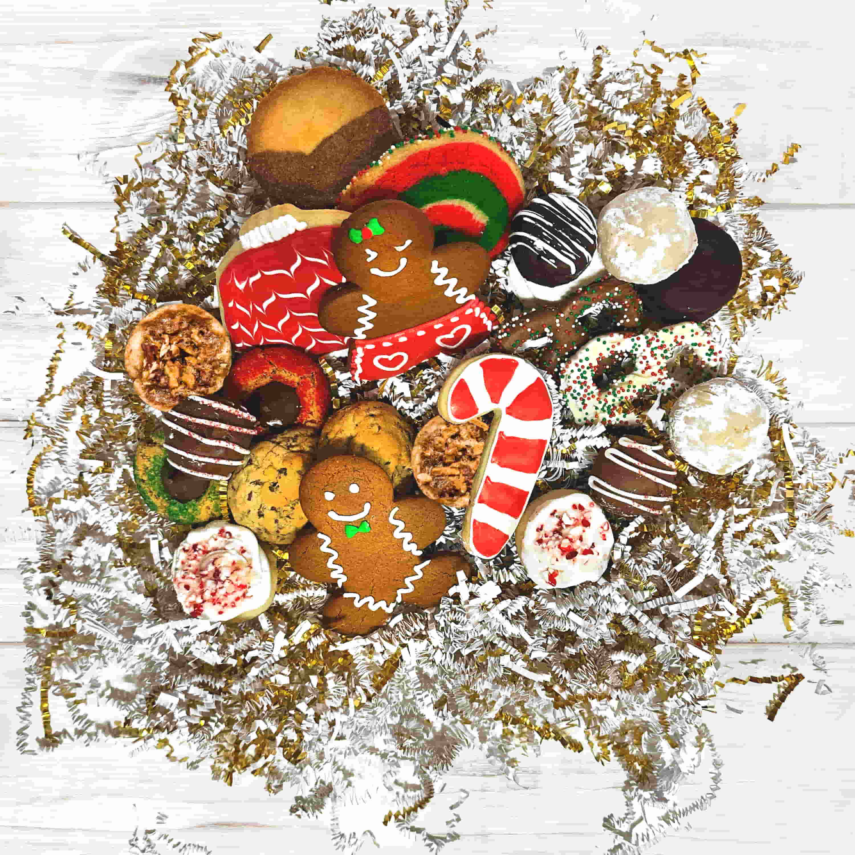 Christmas Cookie Treat Gift Box
