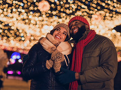 New walk through Christmas Light attraction at Lucky Ladd Farms