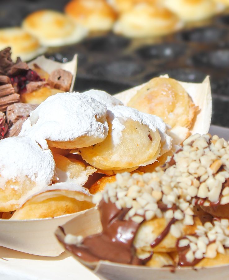 Bring your appetite, the TN Tulip Festival features yummy dutch themed treats and hosts food trucks during the event near Franklin, TN